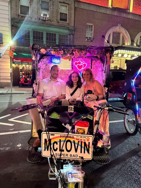 Rockettes Christmas Spectacular Pedicab Rides in NYC