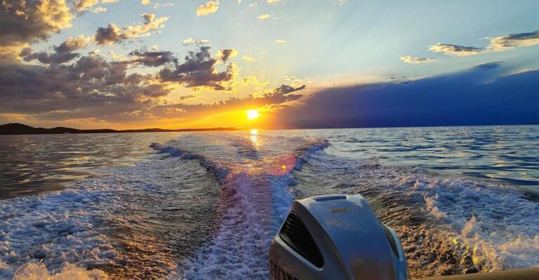 Romantic Sunset Cruise From Zadar by Speedboat