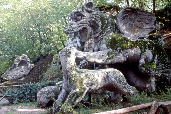 Rome Tour to Bomarzo Caprarola & Calcata