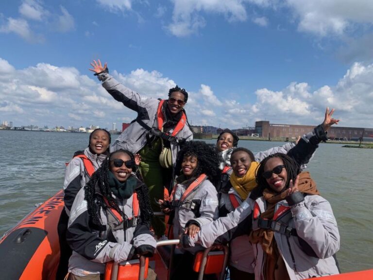 Rotterdam: RIB Speedboat Sightseeing Cruise