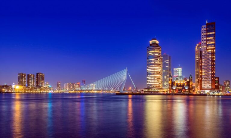 Rotterdam: Walking Tour With Audio Guide on App