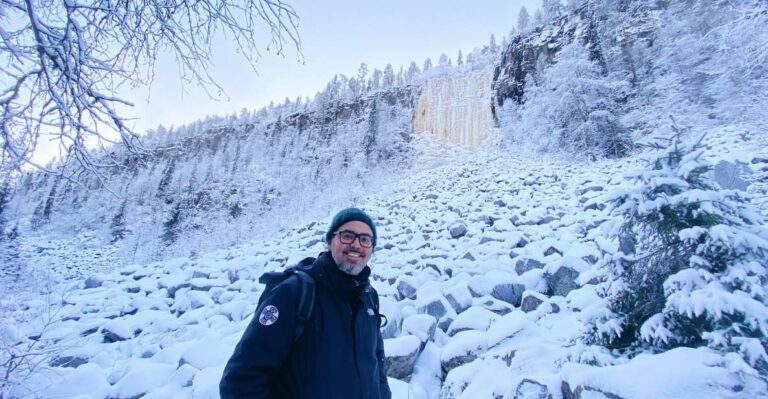 Rovaniemi: Korouoma National Park Canyon & Frozen Waterfalls