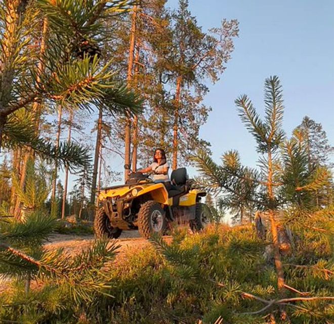 Rovaniemi: Midnight Sun, ATV Ride During The Golden Hour