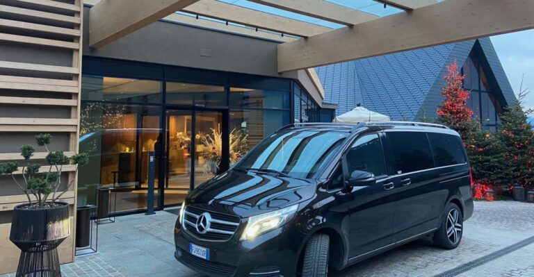 Saanen: Private Transfer To/From Malpensa Airport