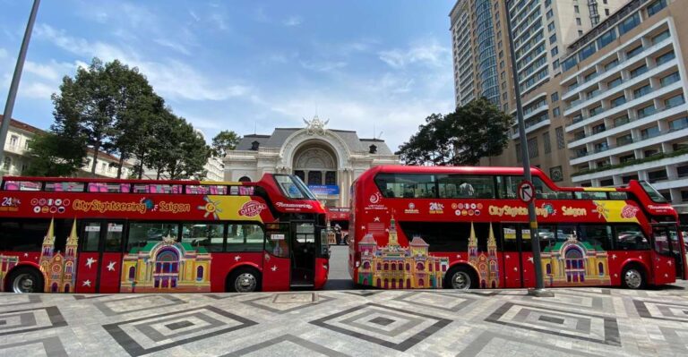 Saigon: City Sightseeing Hop-On Hop-Off Bus Tour