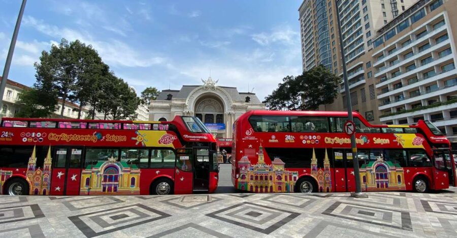 1 saigon city sightseeing hop on hop off bus tour Saigon: City Sightseeing Hop-On Hop-Off Bus Tour