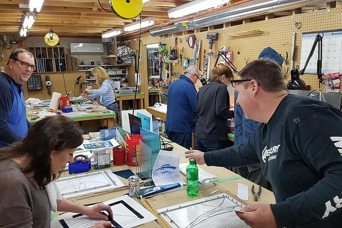 Saint John Small-Group Stained-Glass-Making Class - Learning Experience