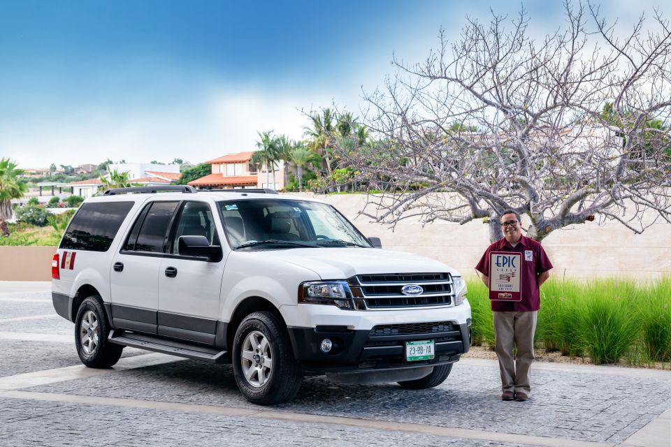 1 san jose del cabo airport private roundtrip suv type San José Del Cabo: Airport Private Roundtrip SUV Type