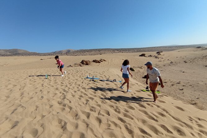 Sandboarding Adventure and Painted Village 1/2 Day From Agadir or Taghazout