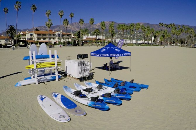 1 santa barbara kayak or stand up paddleboard rental Santa Barbara Kayak or Stand-Up Paddleboard Rental