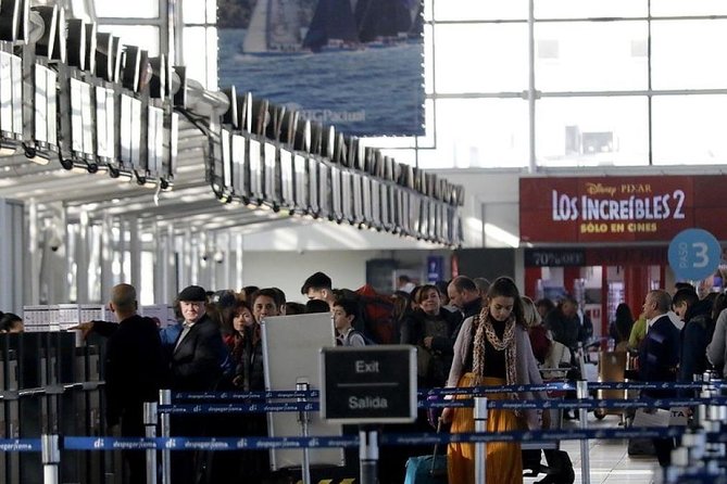 Santiago Airport Private Departure Transfer