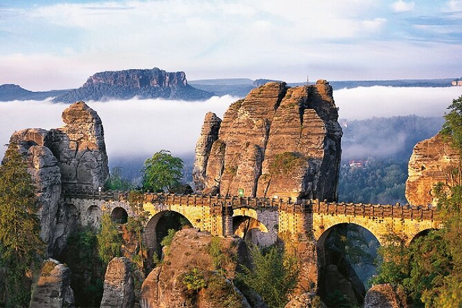 Scenic Bastei Bridge With Boat Trip & Lunch: Daytour From Dresden