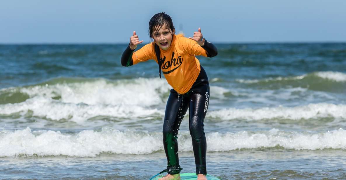 1 scheveningen beach 15 hour surf experience for kids Scheveningen Beach: 1,5-Hour Surf Experience for Kids