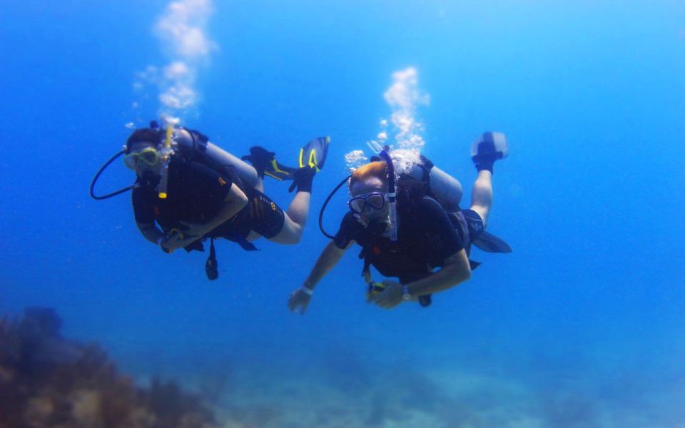 Scuba Certified Diving Immersion At Maroma Beach