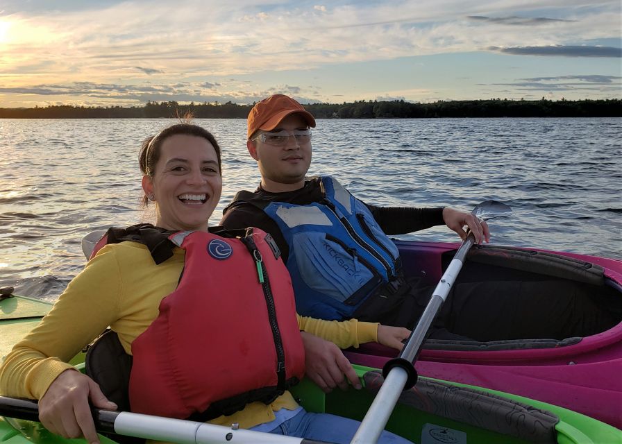 1 sebago lake guided sunset tour by kayak Sebago Lake Guided Sunset Tour by Kayak