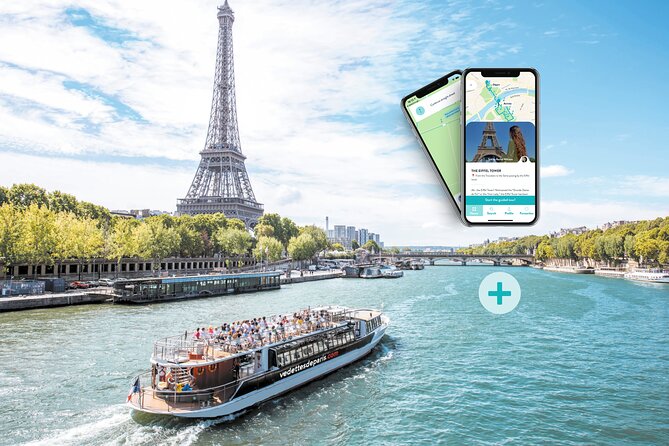 Seine Cruise and Private Audio-Guided Eiffel Tower District Tour