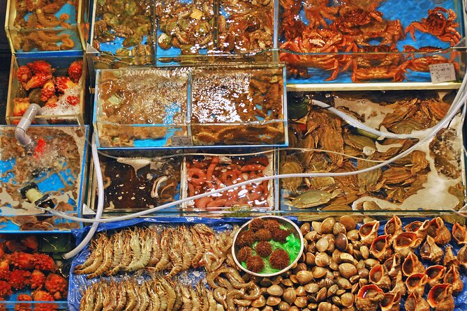 Seoul : the Biggest Sea-Food Noryangjin Market Gastroventure Tour
