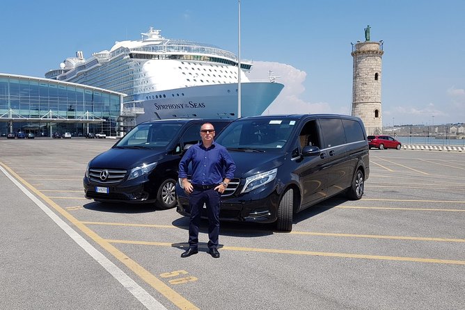 1 shared transfer from civitavecchia port to fco airport Shared Transfer From Civitavecchia Port to Fco Airport