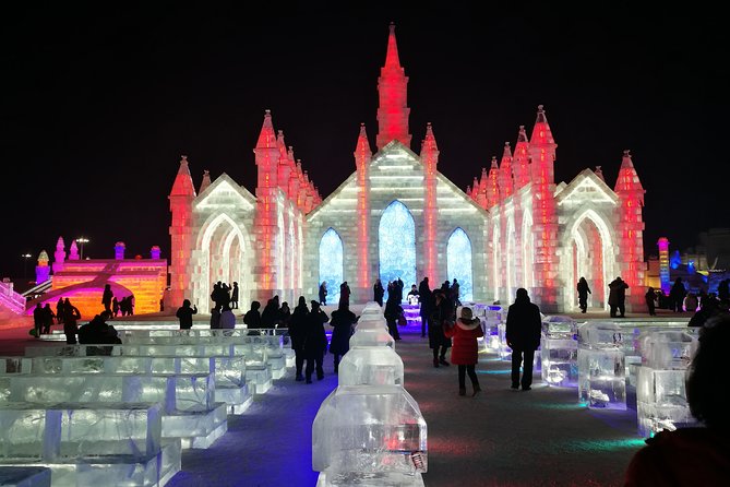 Shared Transfer Service to Ice and Snow World, Sun Island Snow Festival