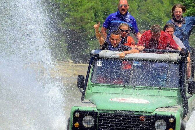 Side Jeep Safari Tour With Waterfall and Water Fights