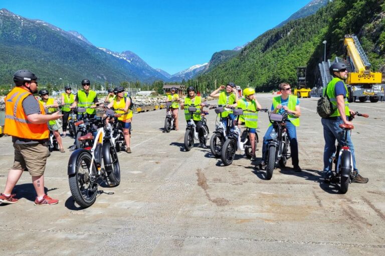 Skagway: E-Bike Tour With Gold Panning and Museum Entrance