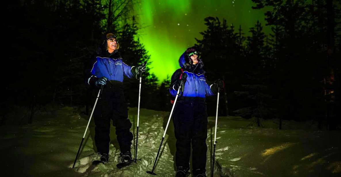 1 ski trekking under the northern lights 2 Ski Trekking Under the Northern Lights