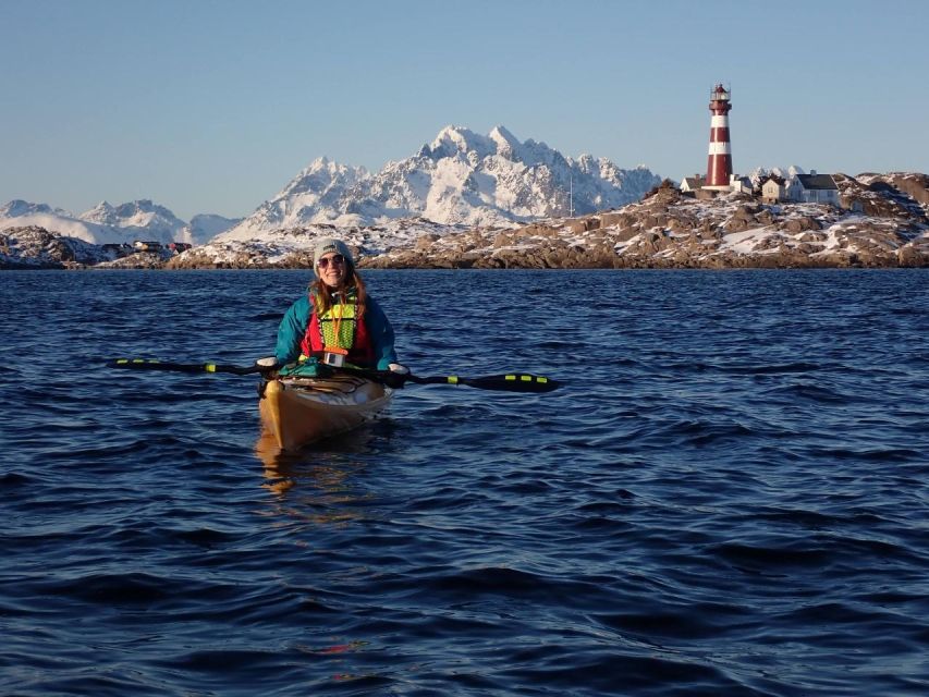 1 skrova island winter guided kayak tour 2hours Skrova Island, Winter Guided Kayak Tour, 2hours