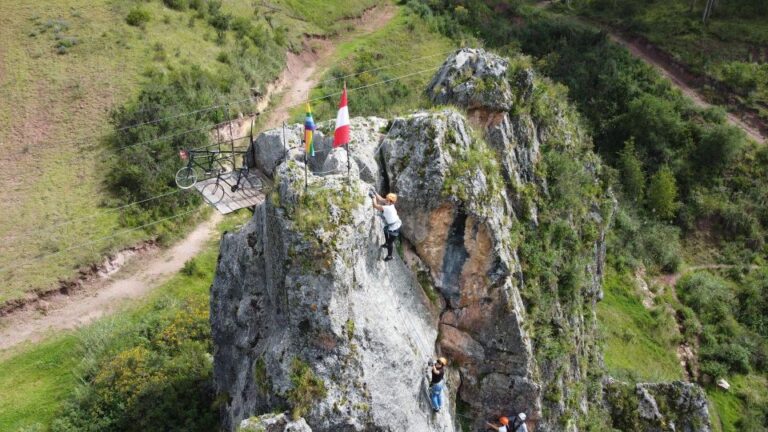 Sky Bike, Rappel and Via Ferrata in Cusco