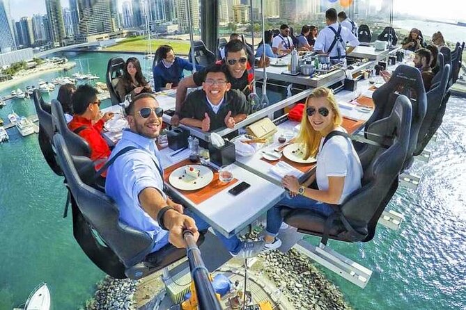 Sky Dining Experience at Dubai Marina With Optional Transfers