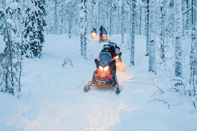 Small-Group Snowmobile Experience in Rovaniemi
