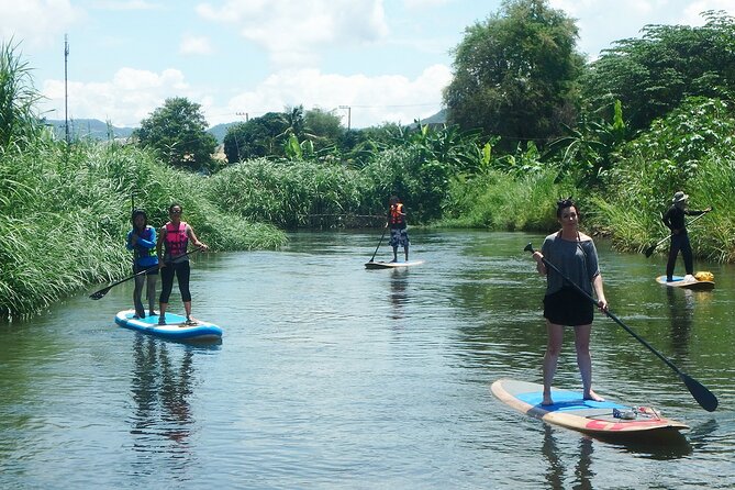 Small-Group Stand Up Paddle Boarding on Mae Ping River