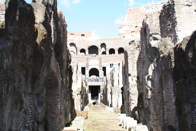 1 small group tour of colosseum with dungeons Small Group Tour of Colosseum With Dungeons