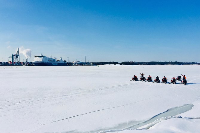 Snowmobile Safari in Helsinki Archipelago With Lunch