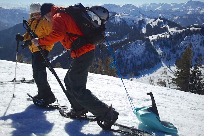 Snowshoe Tour on Schliersee With Zipflbob Ride