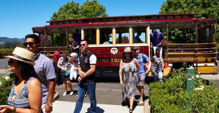 Sonoma Valley: Wine Trolley Tasting Tour With Lunch
