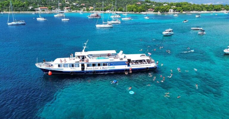 Split: Blue Lagoon, Shipwreck, & Trogir Cruise With Lunch