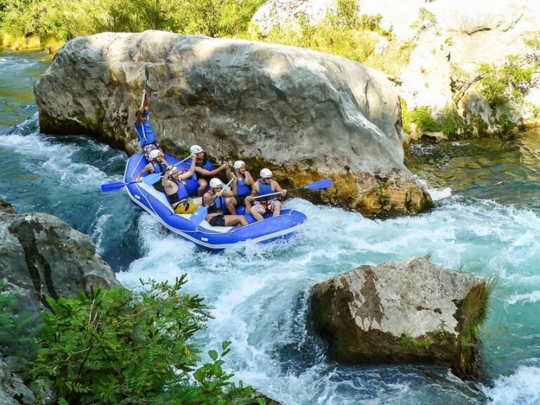 Split/Omiš: Cetina River Rafting With Cliff Jump & Swimming