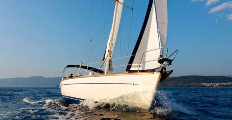 Split Private Full-Day Sailboat Cruise