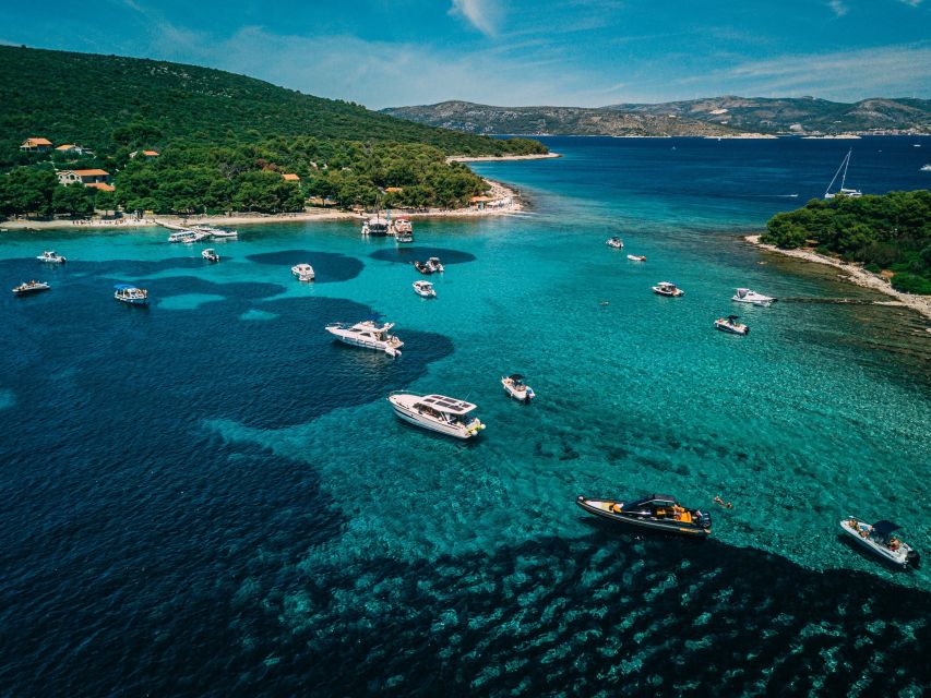 1 split trogir private blue lagoon wine tasting boat tour Split & Trogir: Private Blue Lagoon & Wine Tasting Boat Tour