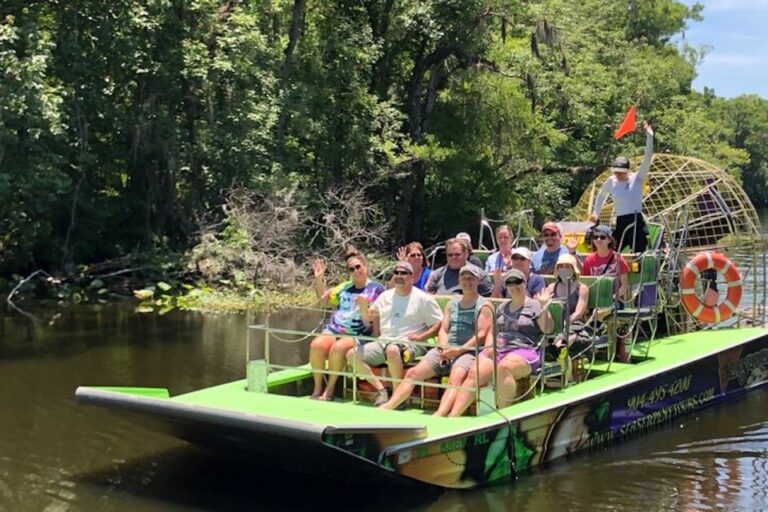 St. Augustine: St. Johns River Airboat Safari With a Guide