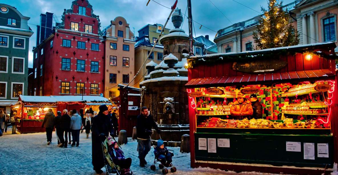 1 stockholm christmas lights and market walking tour Stockholm: Christmas Lights and Market Walking Tour