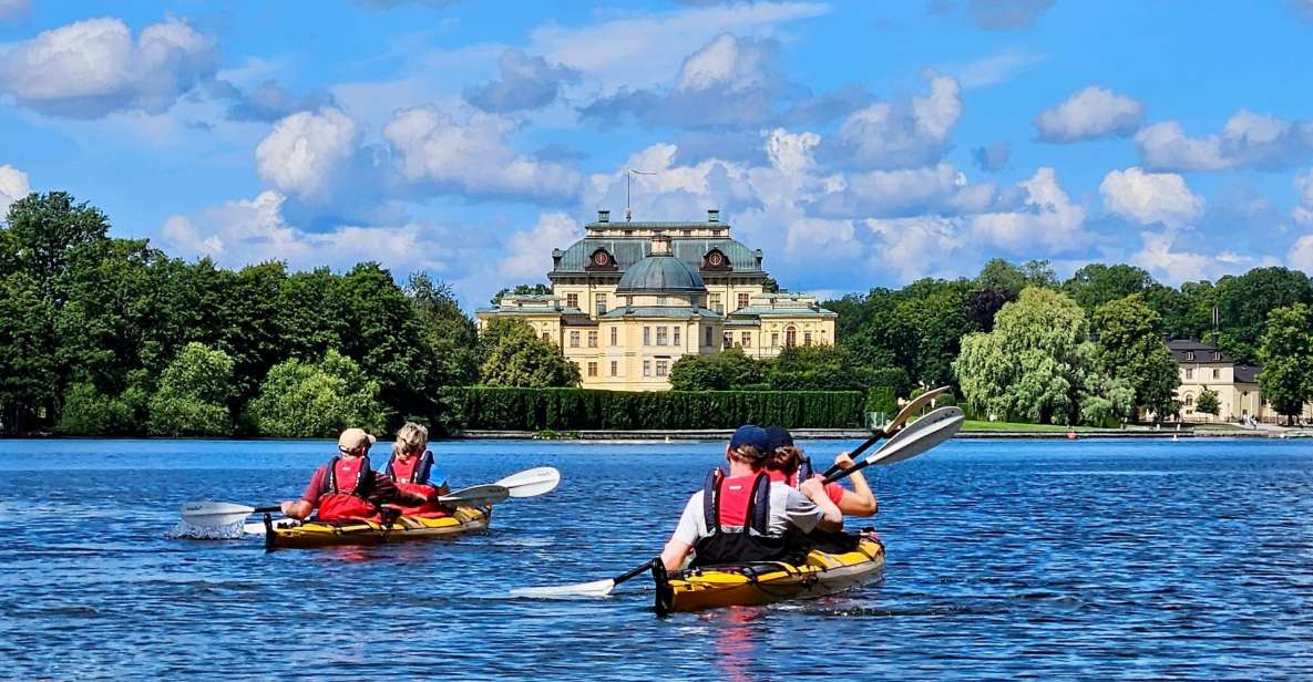 1 stockholm guided kayak tour to drottningholm royal palace Stockholm: Guided Kayak Tour to Drottningholm Royal Palace