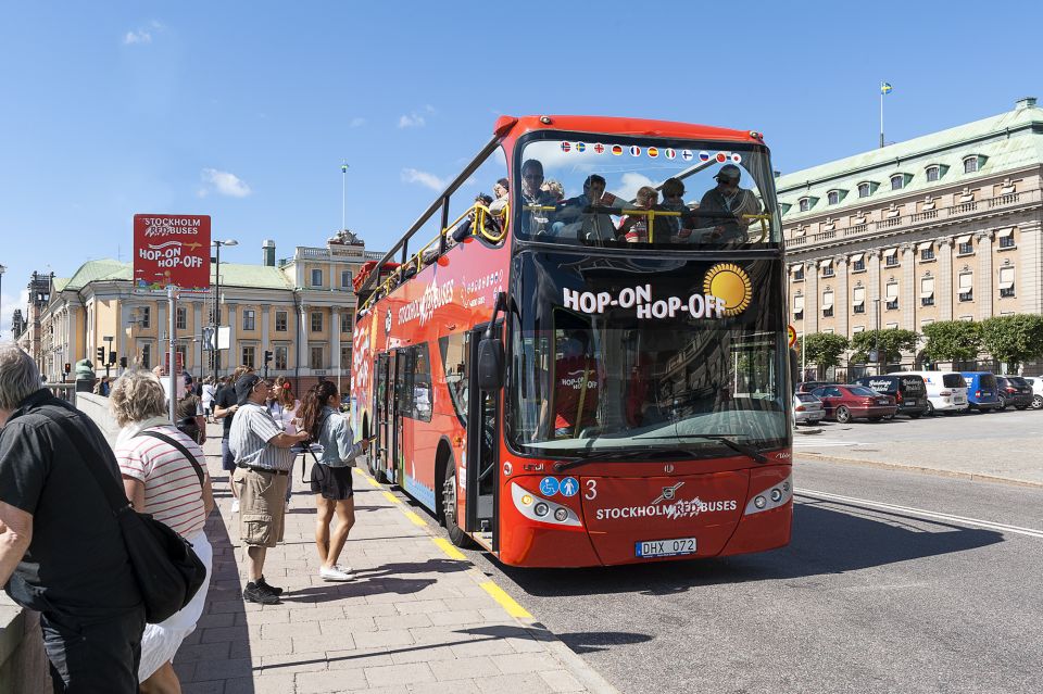 1 stockholm hop on hop off bus boat option Stockholm: Hop-On Hop-Off Bus & Boat Option