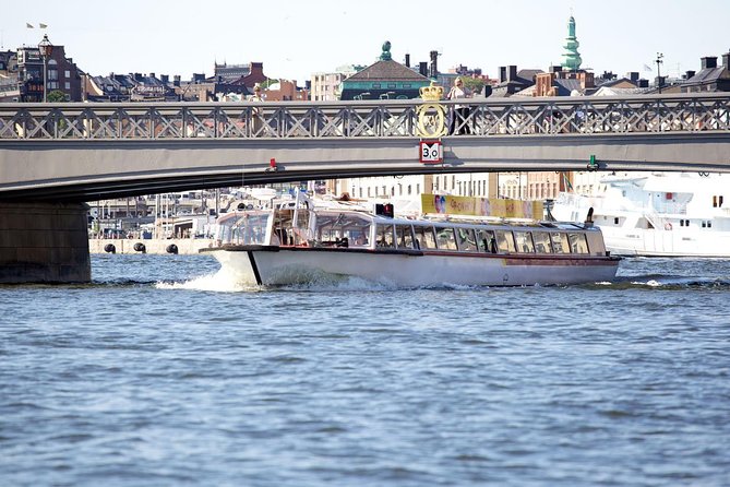 Stockholm Hop-On Hop-Off Sightseeing Cruise
