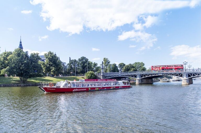 Stockholm: Royal Bridges and Canal Cruise