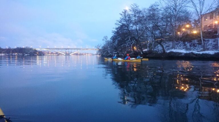 Stockholm: Winter City Kayaking Tour