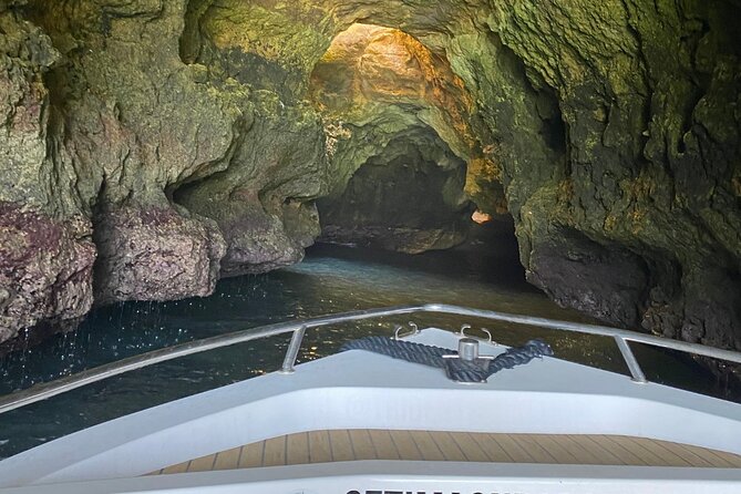 1 sunset benagil cave tour boat trip from armacao de pera Sunset Benagil Cave Tour - Boat Trip From Armação De Pêra
