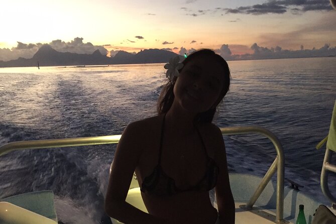 Sunset Boat Trip From Papeete