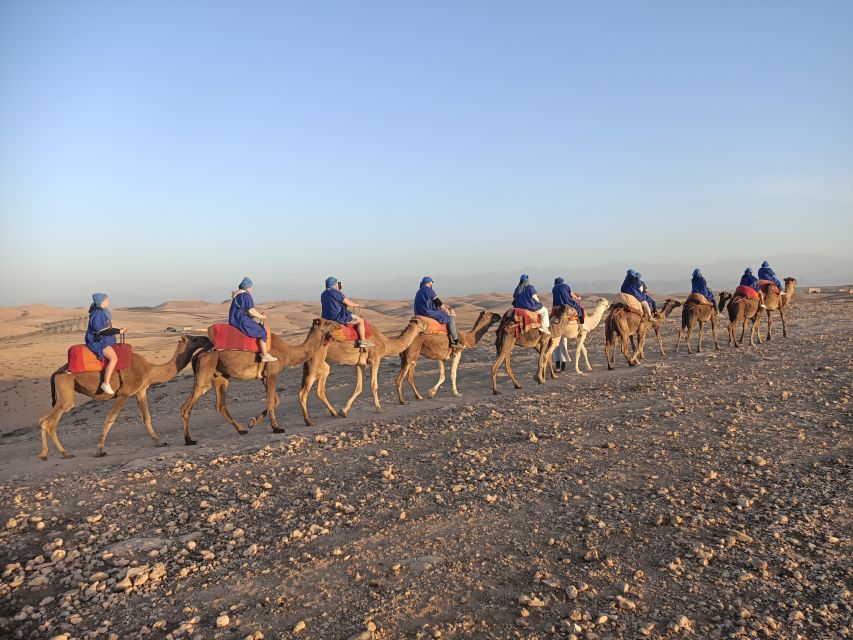 1 sunset camel ride in agafay desert with dinner Sunset Camel Ride In Agafay Desert With Dinner