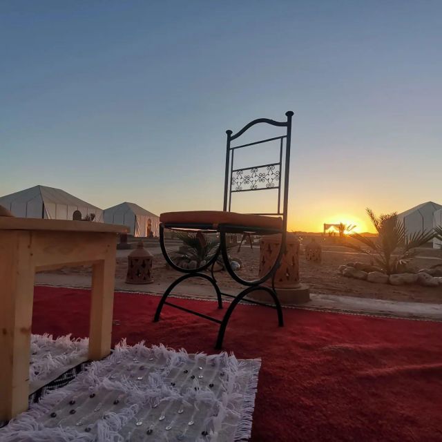 Sunset Dinner Under Agafay Desert’S Stars With Show